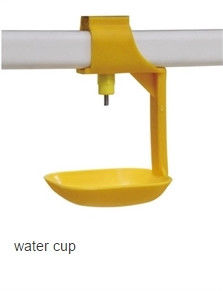 Automatic Square Pipe 22cm*22cm Nipple Drinkers For Broilers